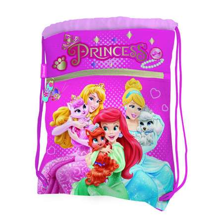 Сумка-рюкзак Kinderline для обуви Princess (розовый)