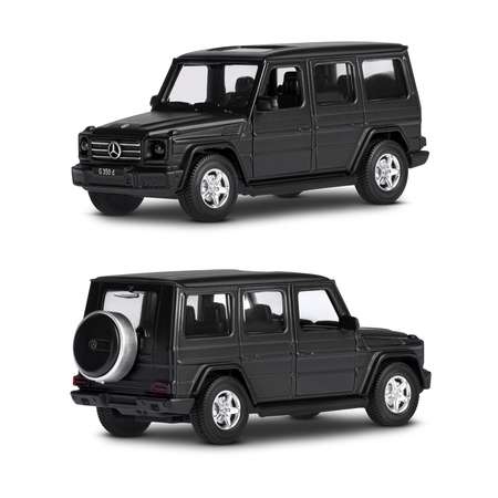 Машинка металлическая АВТОпанорама Mercedes-Benz G350d черный инерция