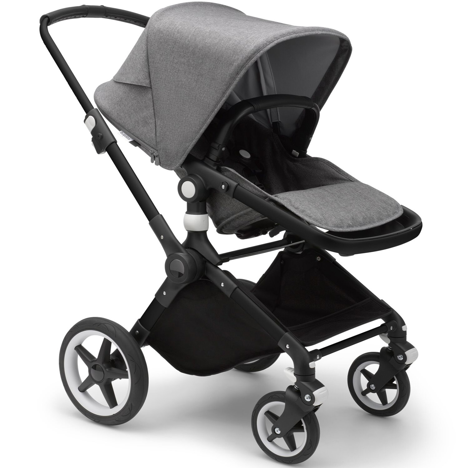 Коляска 2в1 Bugaboo Lynx Complete Black-Grey melange-Grey melange 230343GM01 - фото 11