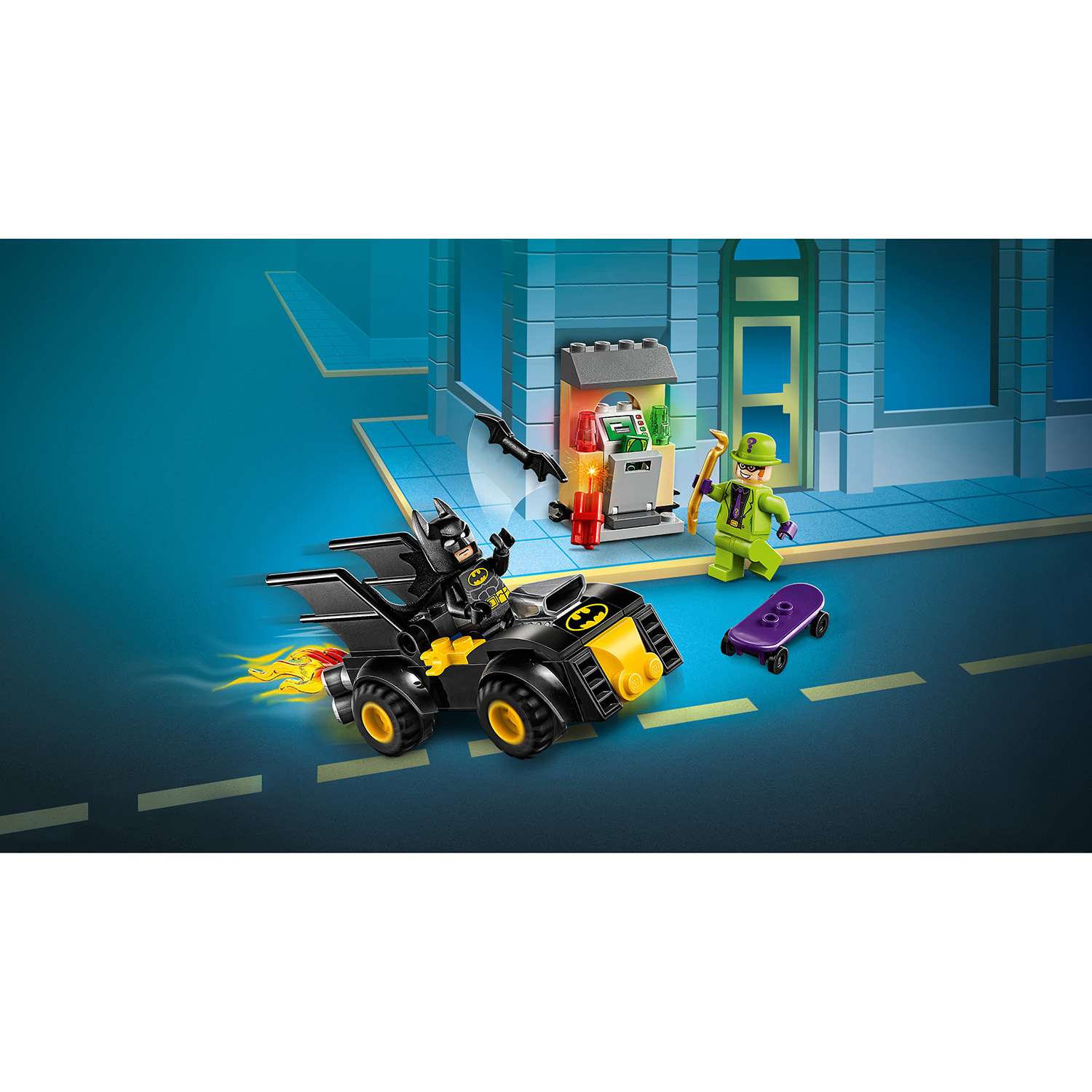 Конструктор LEGO DC Super Heroes Бэтмен и ограбление Загадочника 76137 - фото 7