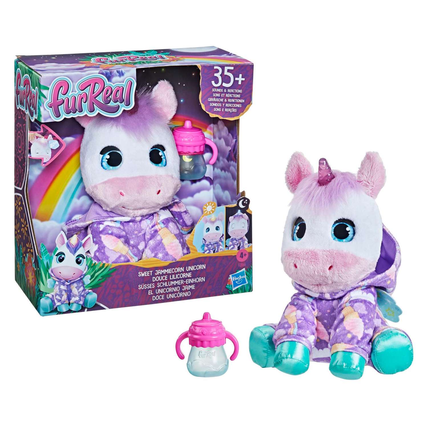 Игрушка FurReal Friends Малыш Единорог F20665L0 купить по цене 22590 ₸ в  интернет-магазине Детский мир