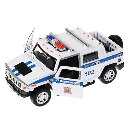 Машина Технопарк Hummer H2 Pickup Полиция 325383