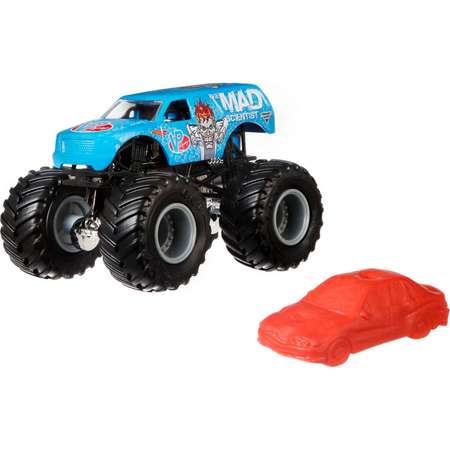 Машина Hot Wheels Monster Jam 1:64 Epic Edditions Безумный ученый FLW90