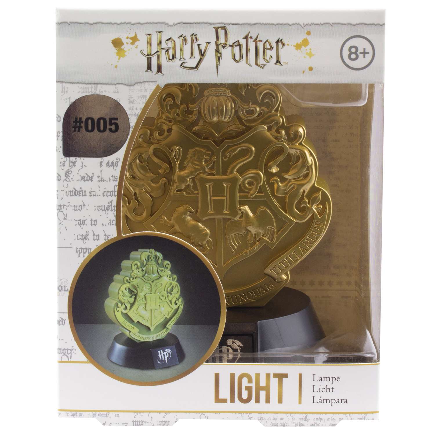 Светильник PALADONE Harry Potter Hogwarts Crest Icon Light V2 PP5919HPV2 - фото 2