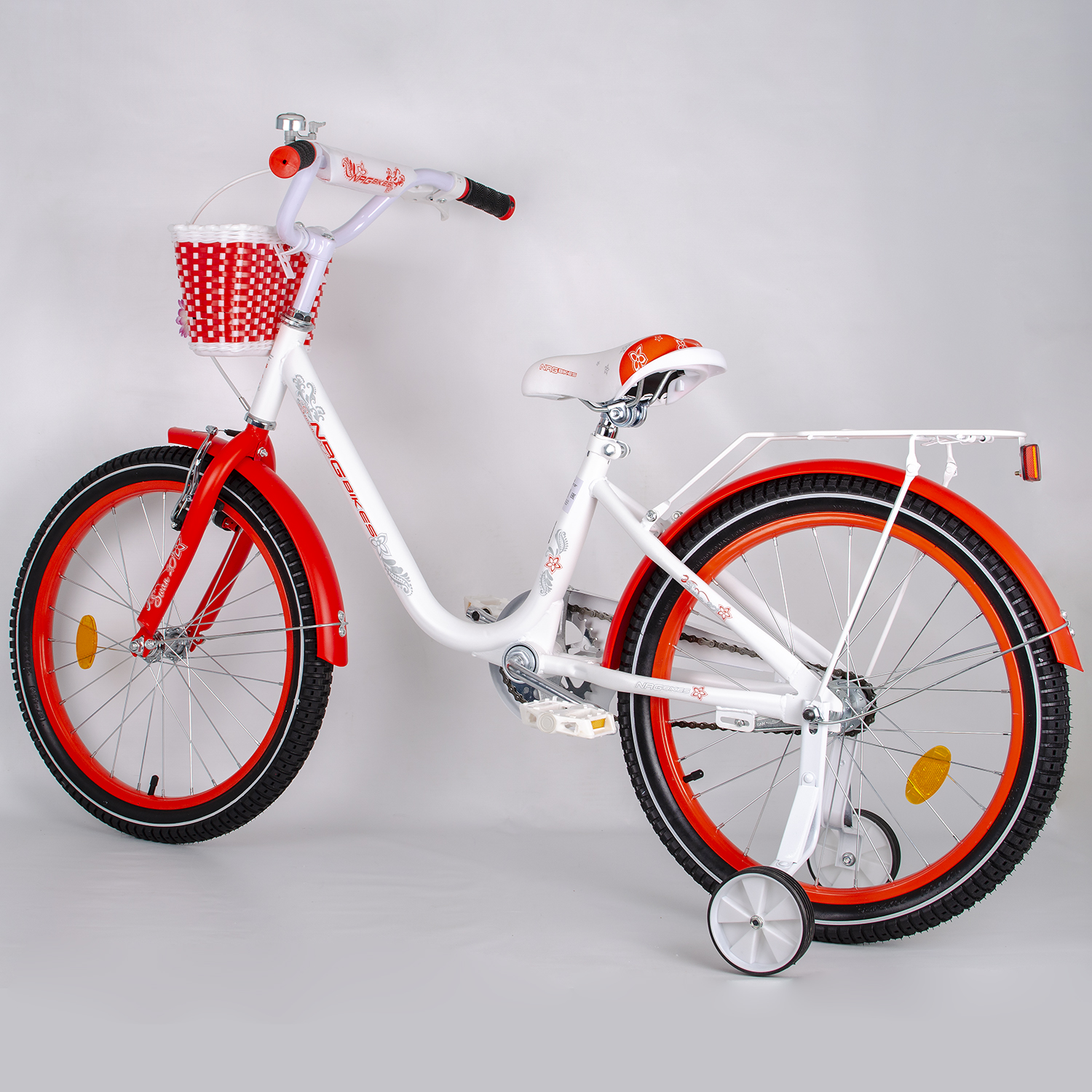 Велосипед NRG BIKES SWAN 20 white-red - фото 6