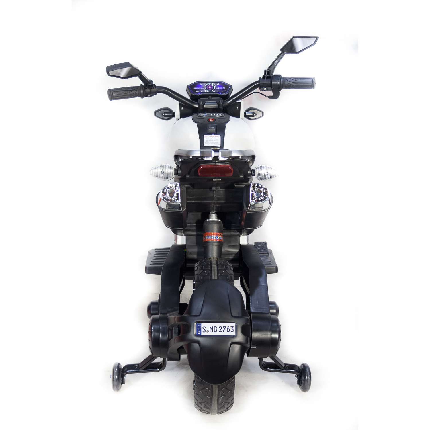 Электромобиль TOYLAND Moto sport DLS01 белый - фото 5