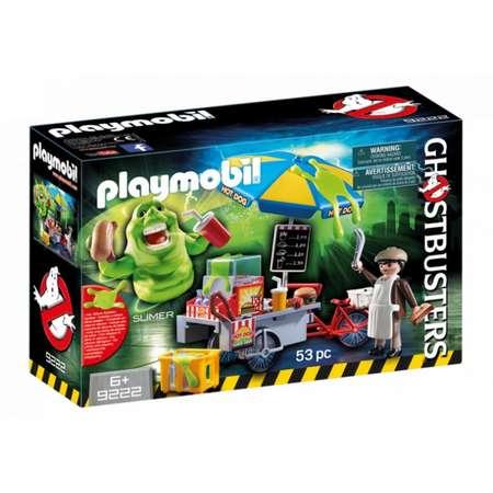 Игровой набор Playmobil Лизун и торговая тележка с хот-догами