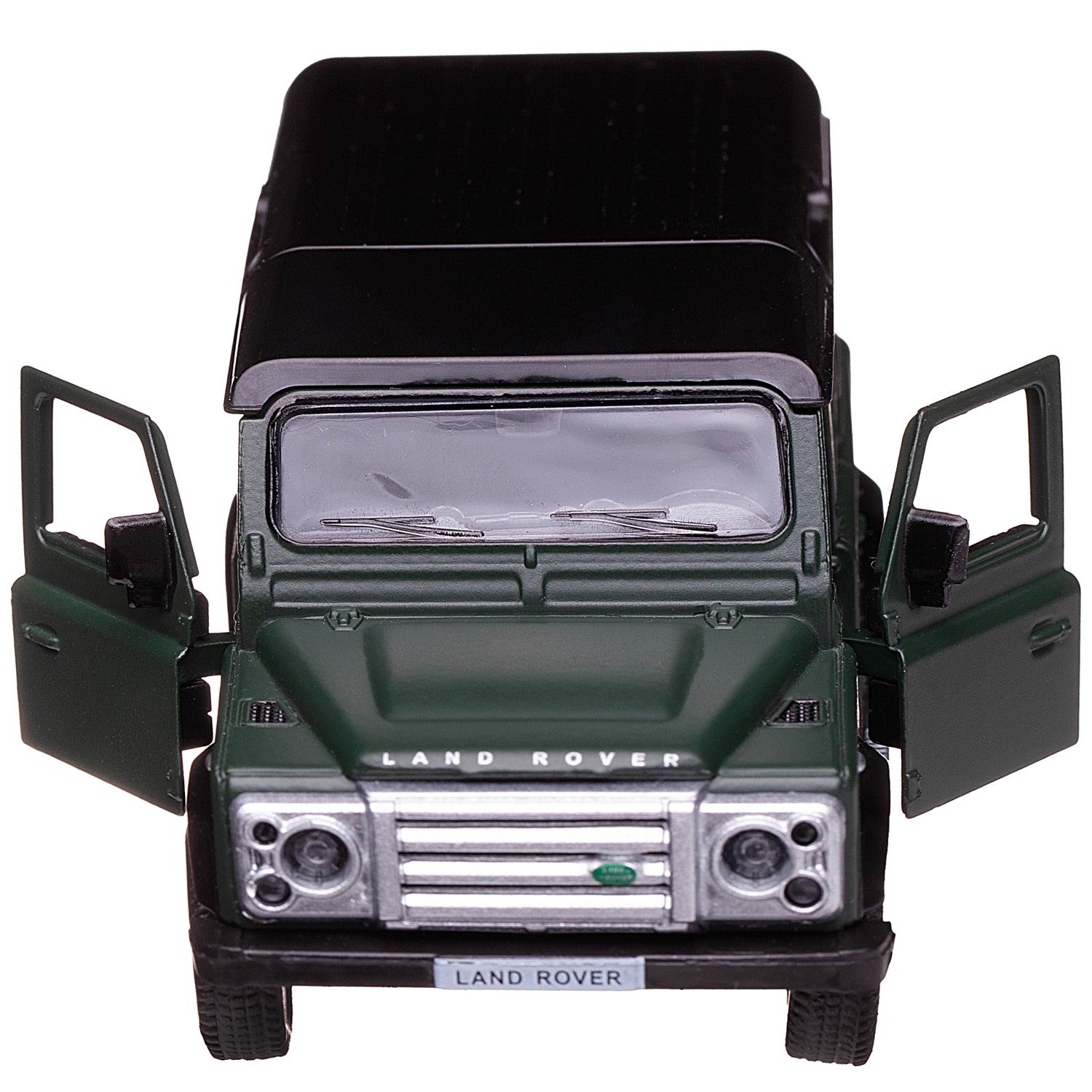 Внедорожник Uni-Fortune Land Rover 1:32 фрикционный зеленый 554006M(C) - фото 7