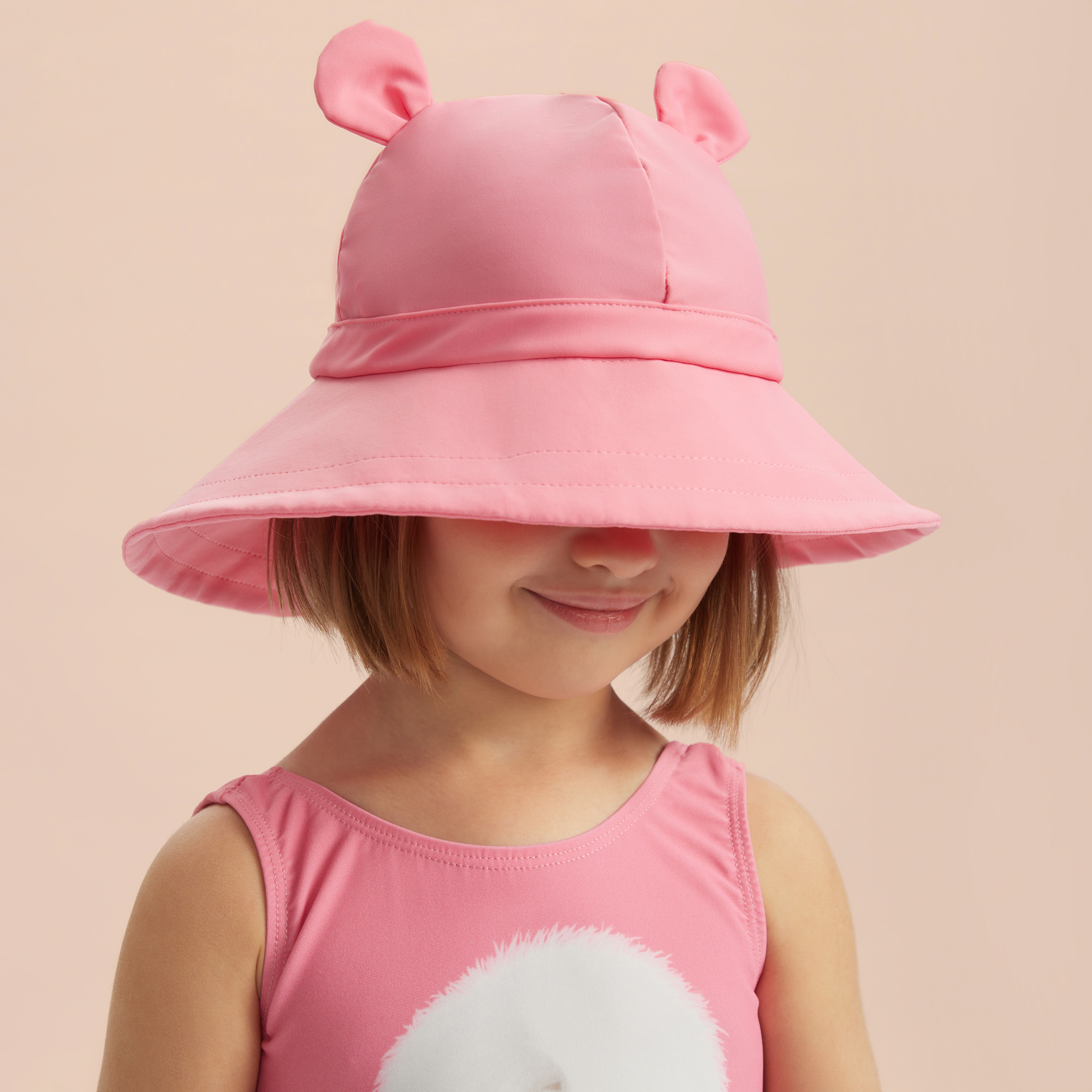 Панама HAPPY BABY цвет розовый 50646_bright-pink купить по цене 1929 ₽ в  интернет-магазине Детский мир