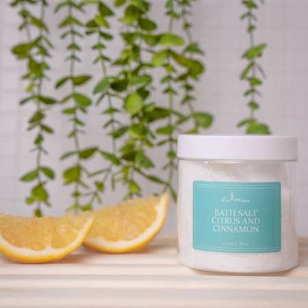 Соль с эфирными маслами Eco Mirai BATH SALT CITRUS AND CINNAMON