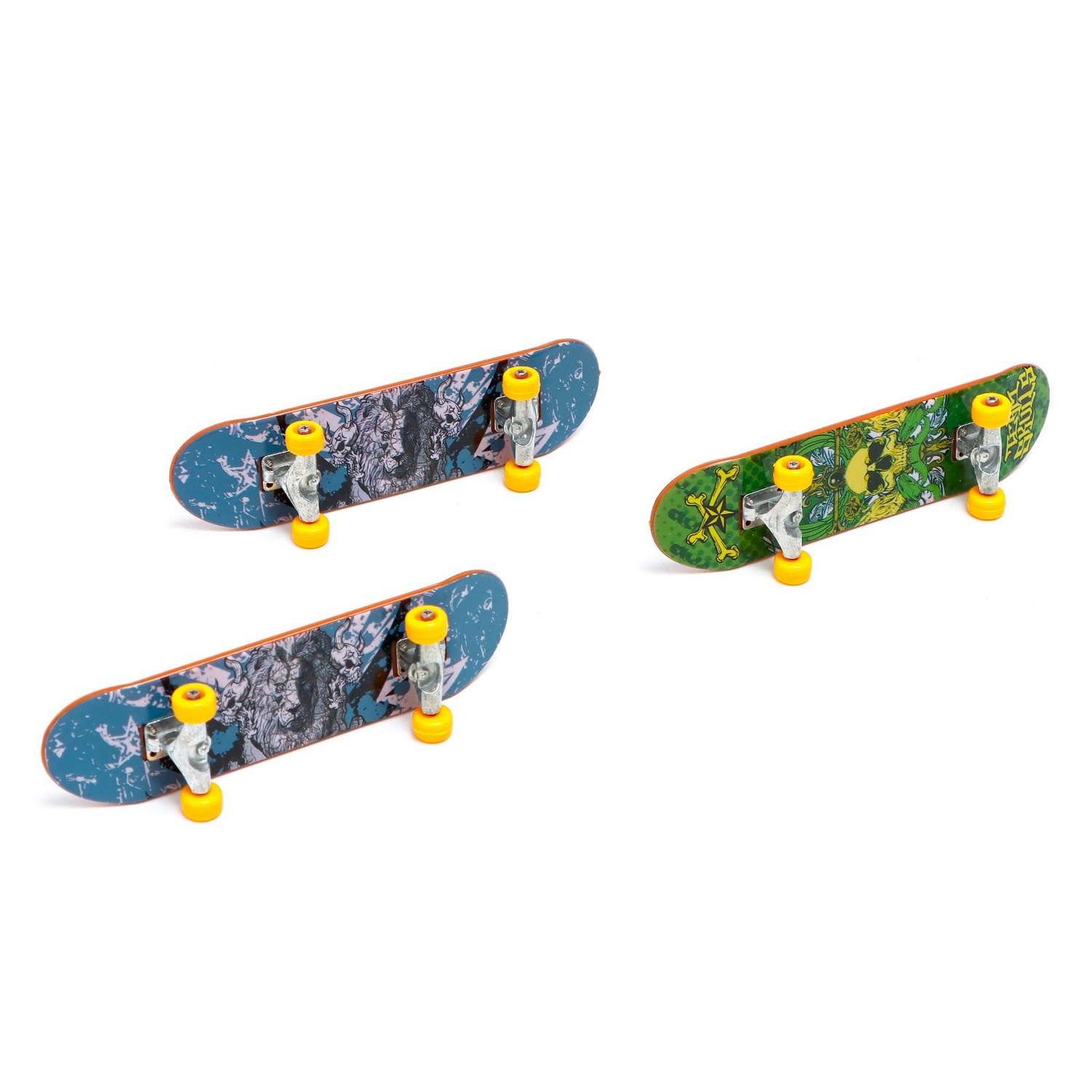 Набор пальчиковых игрушек Fibo скейтборд цвета микс - фото 2