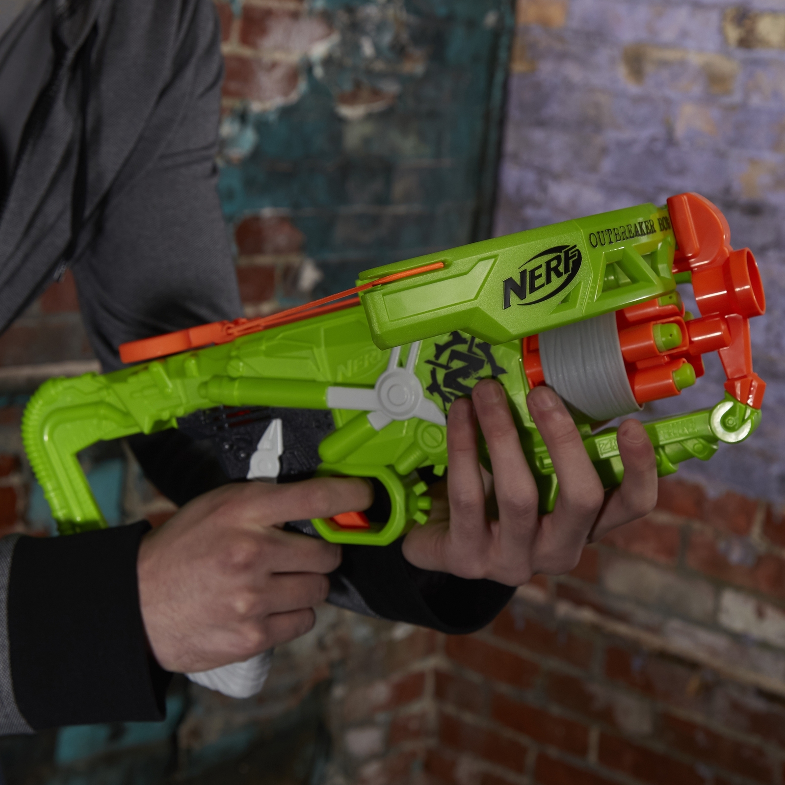 Бластер Nerf Zombie Strike Outbreaker - фото 16