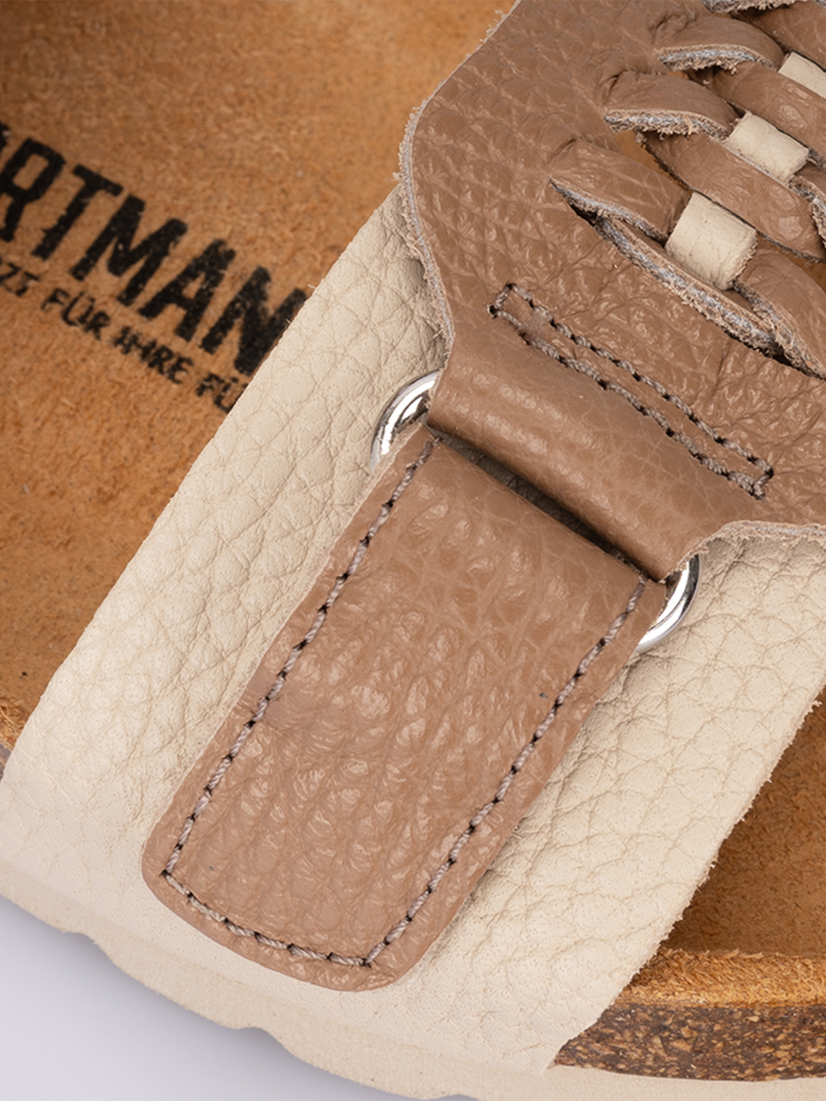 Сандалии ORTMANN 11.39_Benita_песочный микс - фото 5