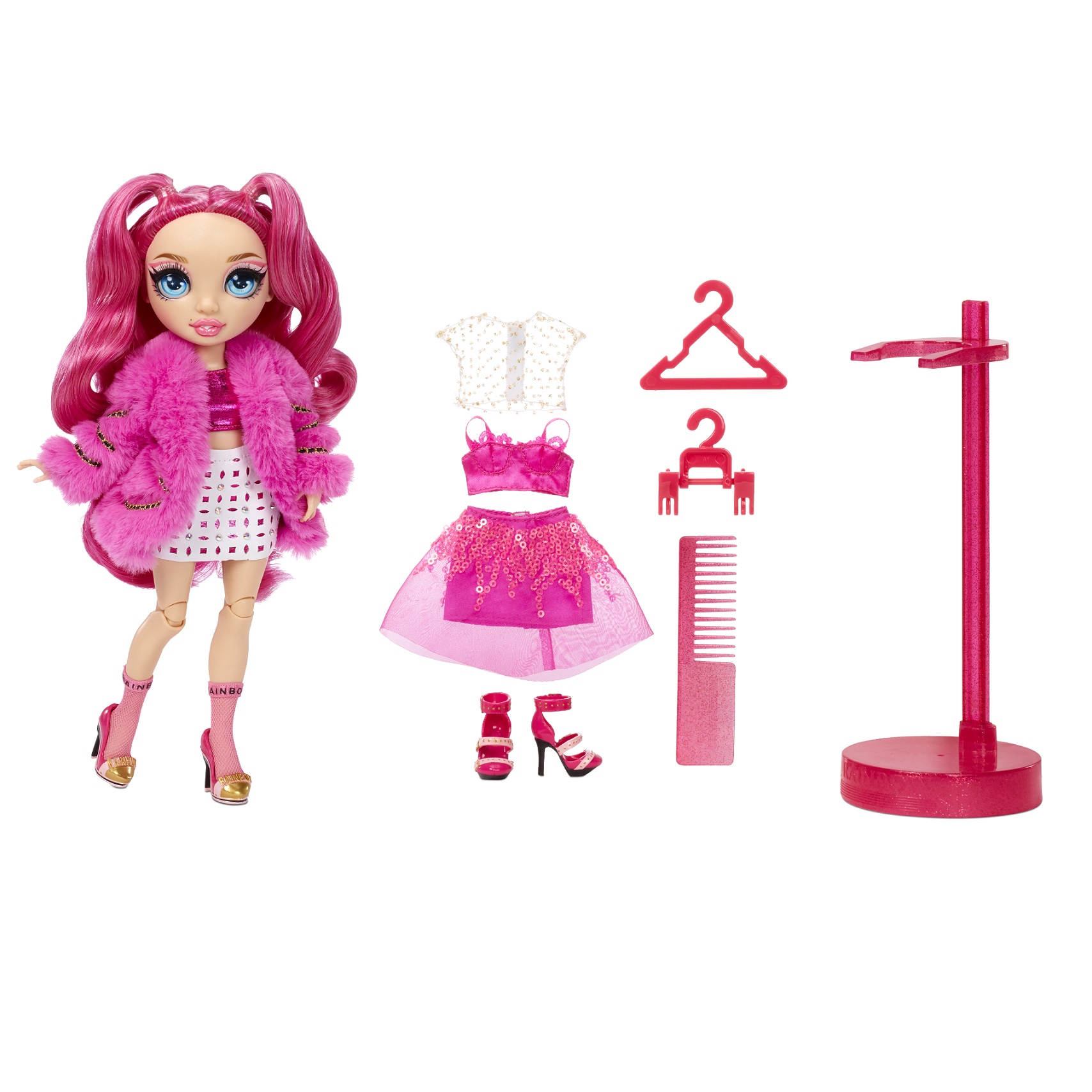 Кукла Rainbow High Fashion Doll Fuchsia 572121 - фото 2