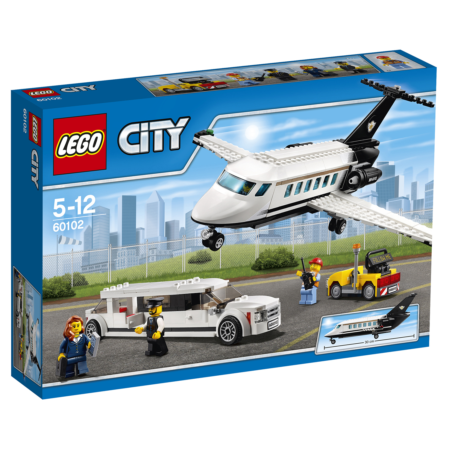 Конструктор LEGO City Airport Служба аэропорта для VIP-клиентов (60102)  купить по цене 3799 ₽ в интернет-магазине Детский мир