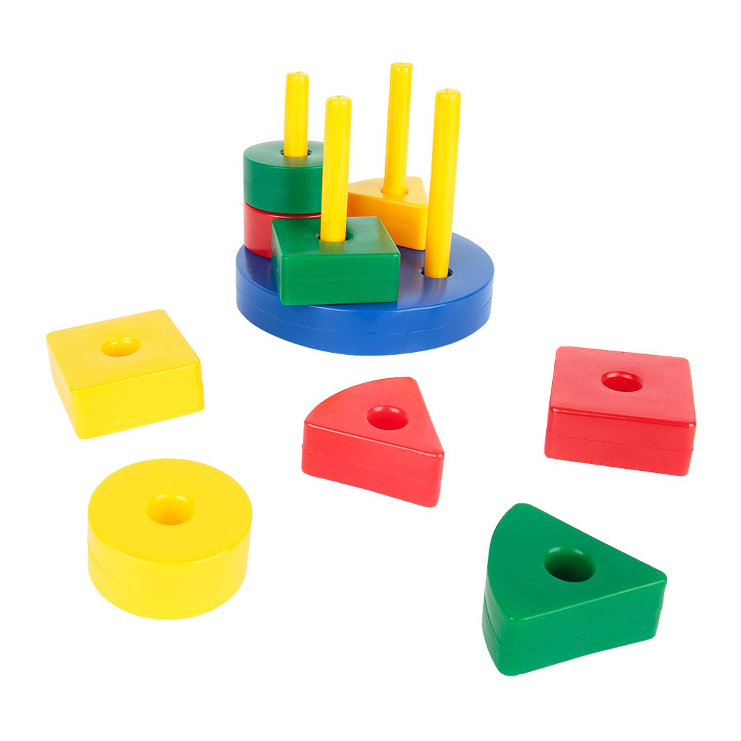 Развивающая детская игра Colorplast Логический диск из 14 деталей - фото 2