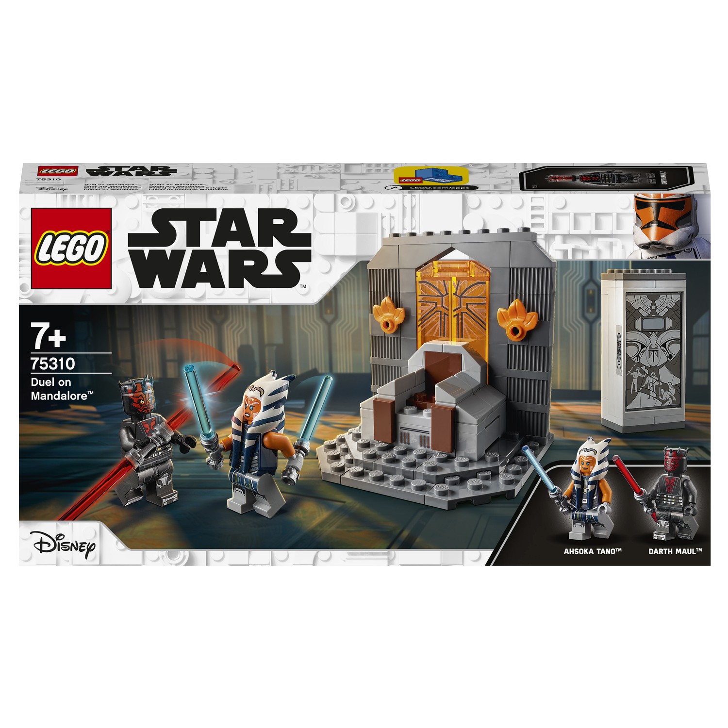 Конструктор LEGO Star Wars Дуэль на Мандалоре 75310 купить по цене 799 ₽ в  интернет-магазине Детский мир