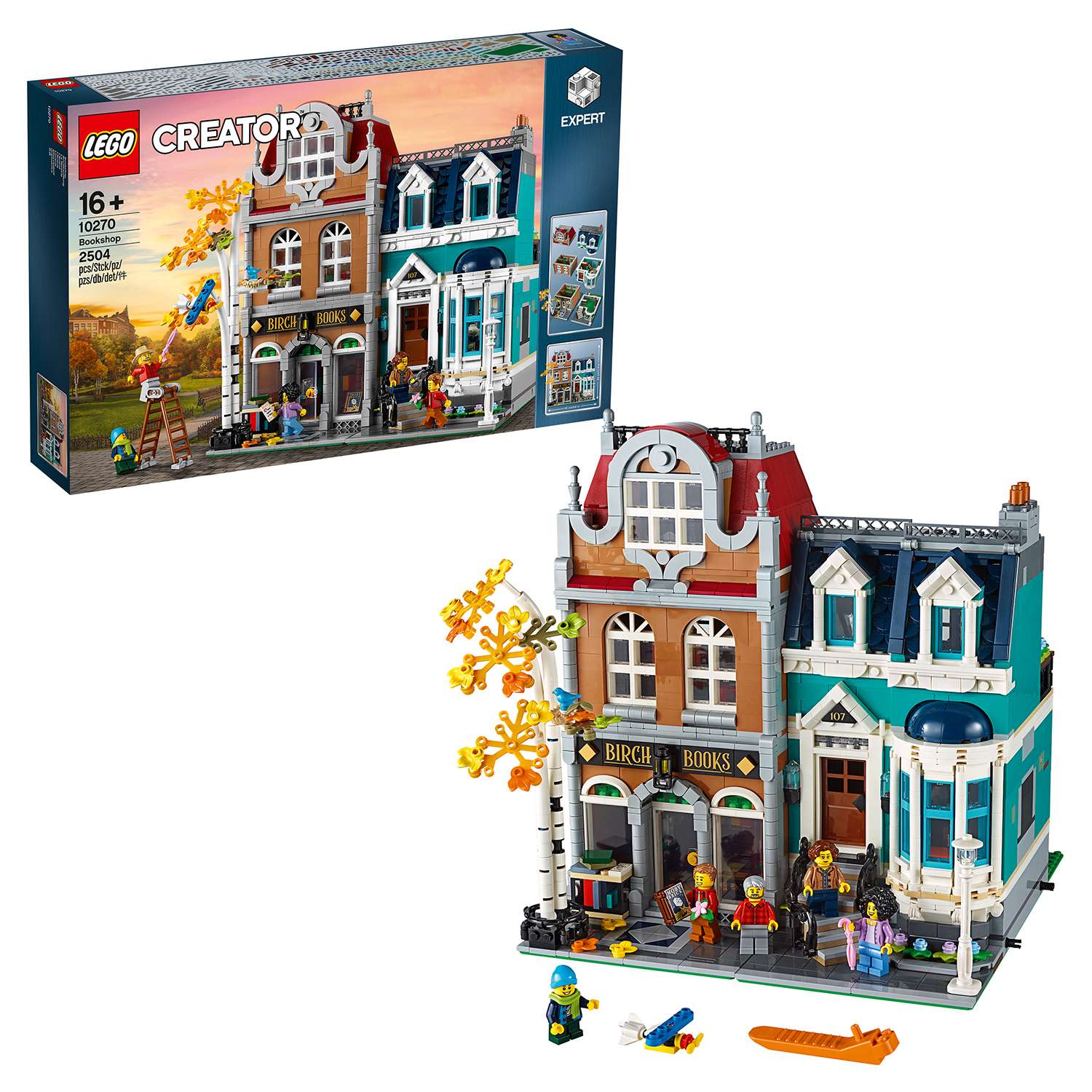 Конструктор LEGO Creator Expert Книжный магазин 10270 - фото 1