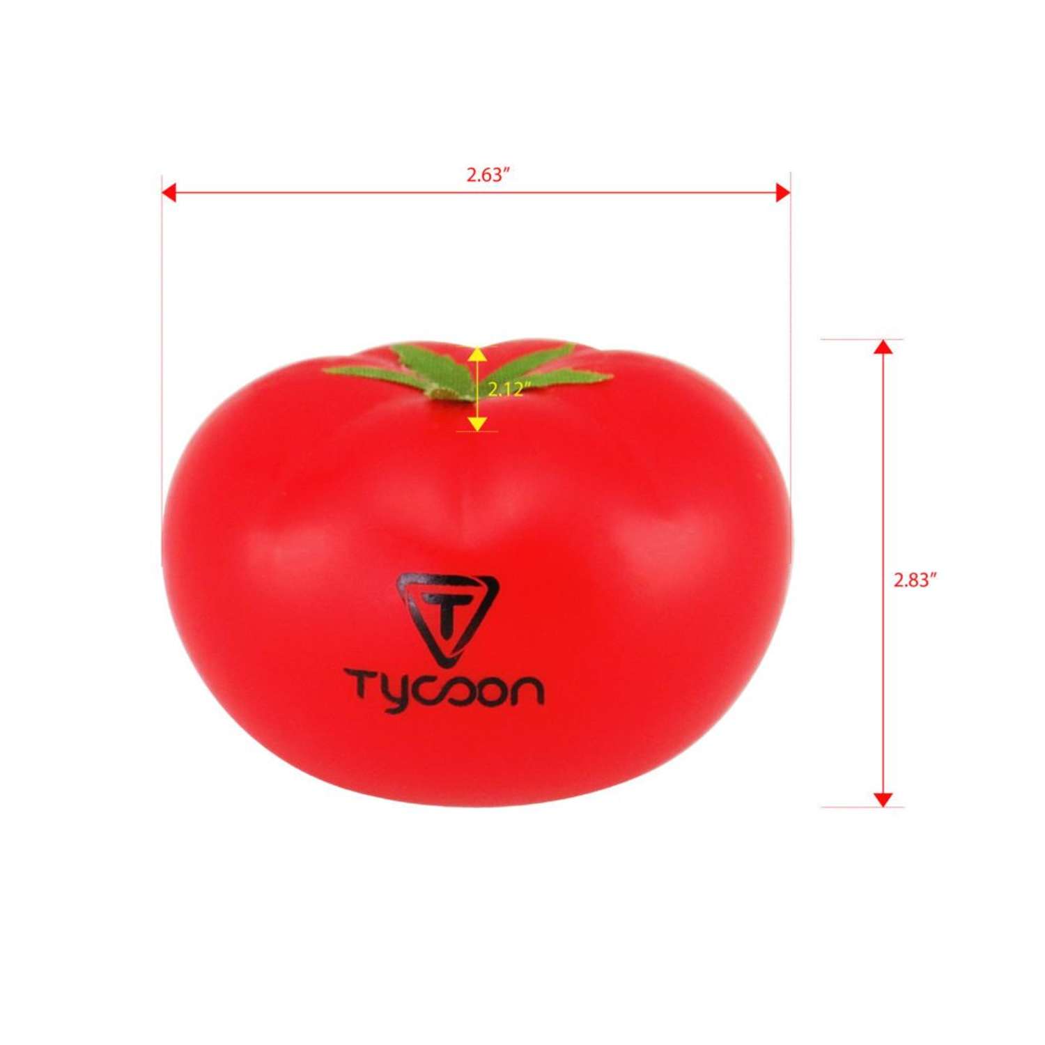 Шейкер TYCOON пластиковый TV-T пластиковый томат - фото 2