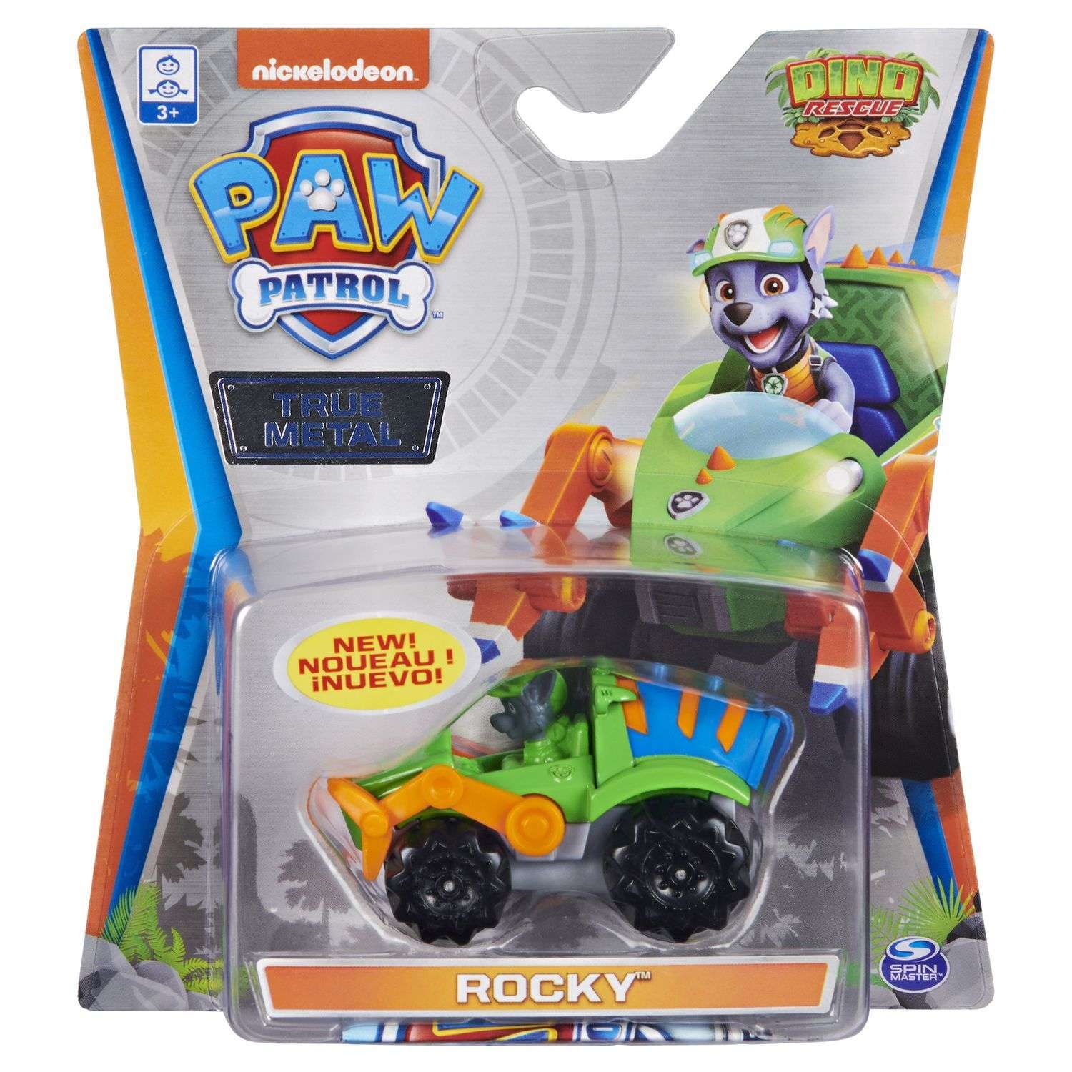 Машинка Paw Patrol Дайкаст Dino Rocky 6053257/20126471 6053257 - фото 2