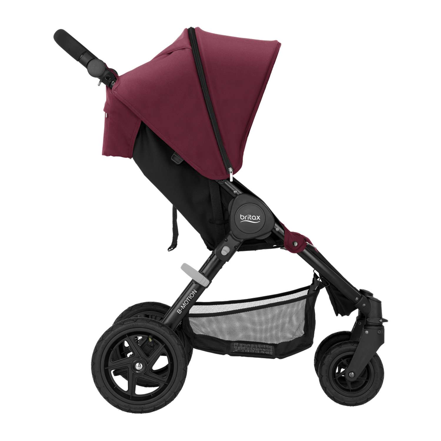 Коляска Britax B-Motion 4 Wine Red - фото 4