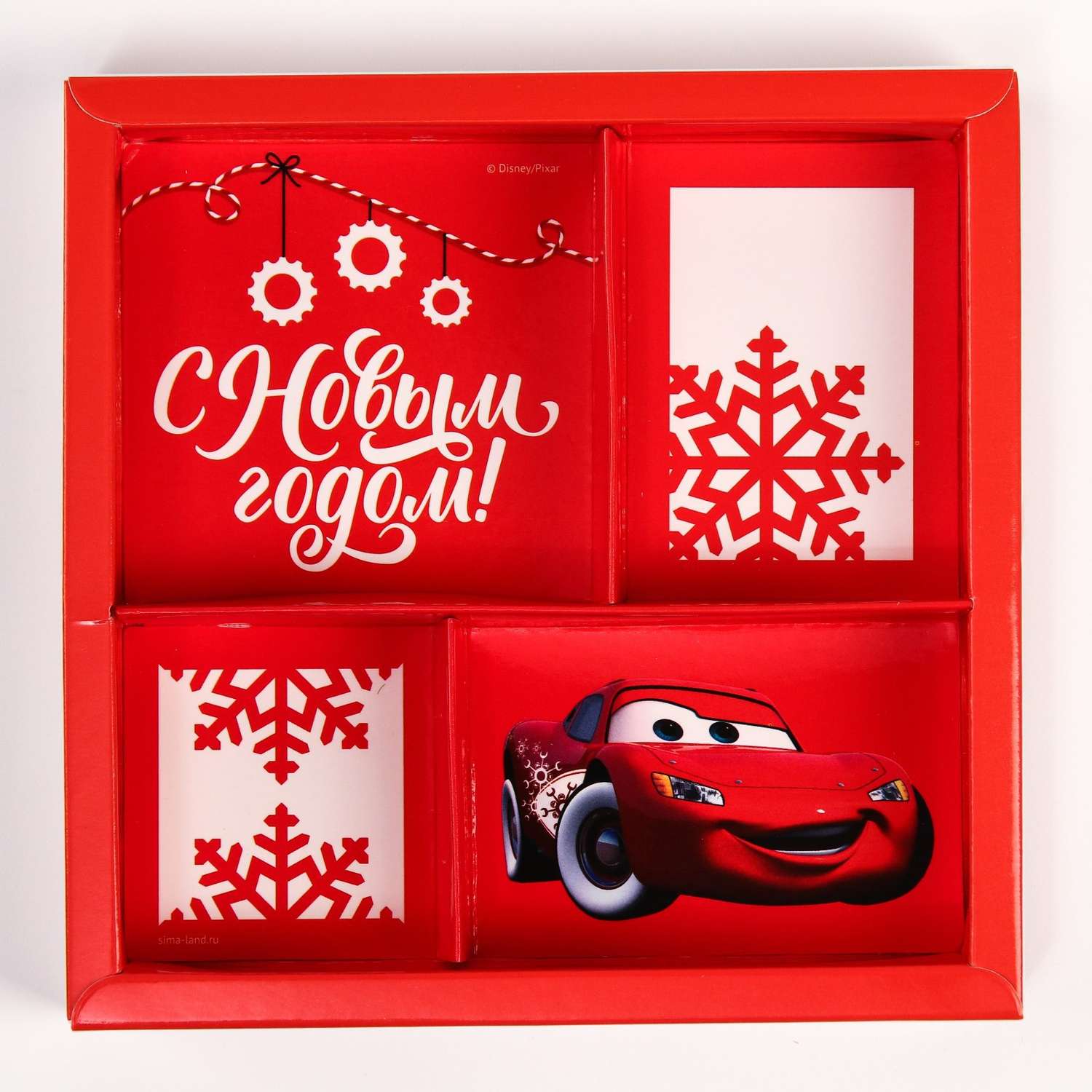 Подарочная коробка адвент Disney «С Новым Годом. Молния Маккуин» - фото 6