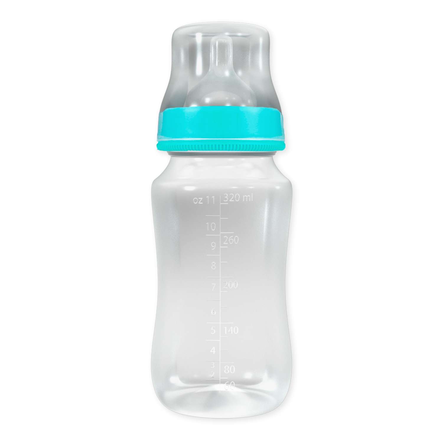 Бутылочка для кормления KUNDER 320 мл для новорожденных с силиконовой соской диаметр 5 см размер соски М (1м+) - фото 11
