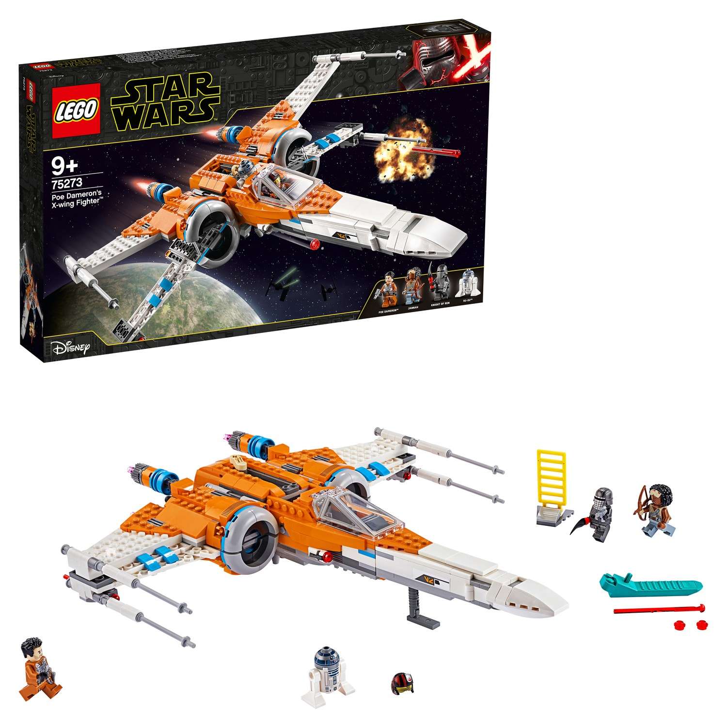 Конструктор LEGO Star Wars Истребитель типа Х По Дамерона 75273 - фото 1