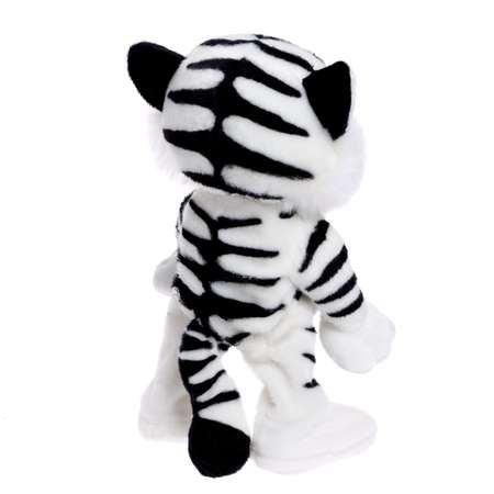 Интерактивная игрушка Zabiaka «Тигрёнок Сэм» белый