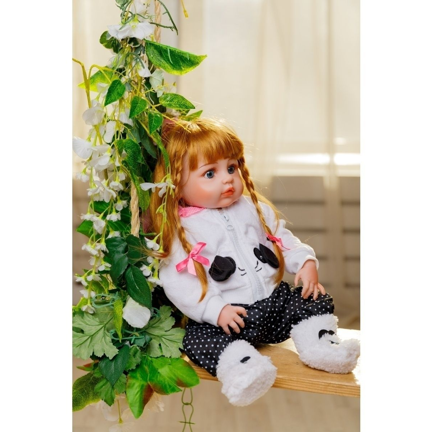 Кукла для девочки Реборн 48 см TrendToys с аксессуарами 151121033 - фото 6