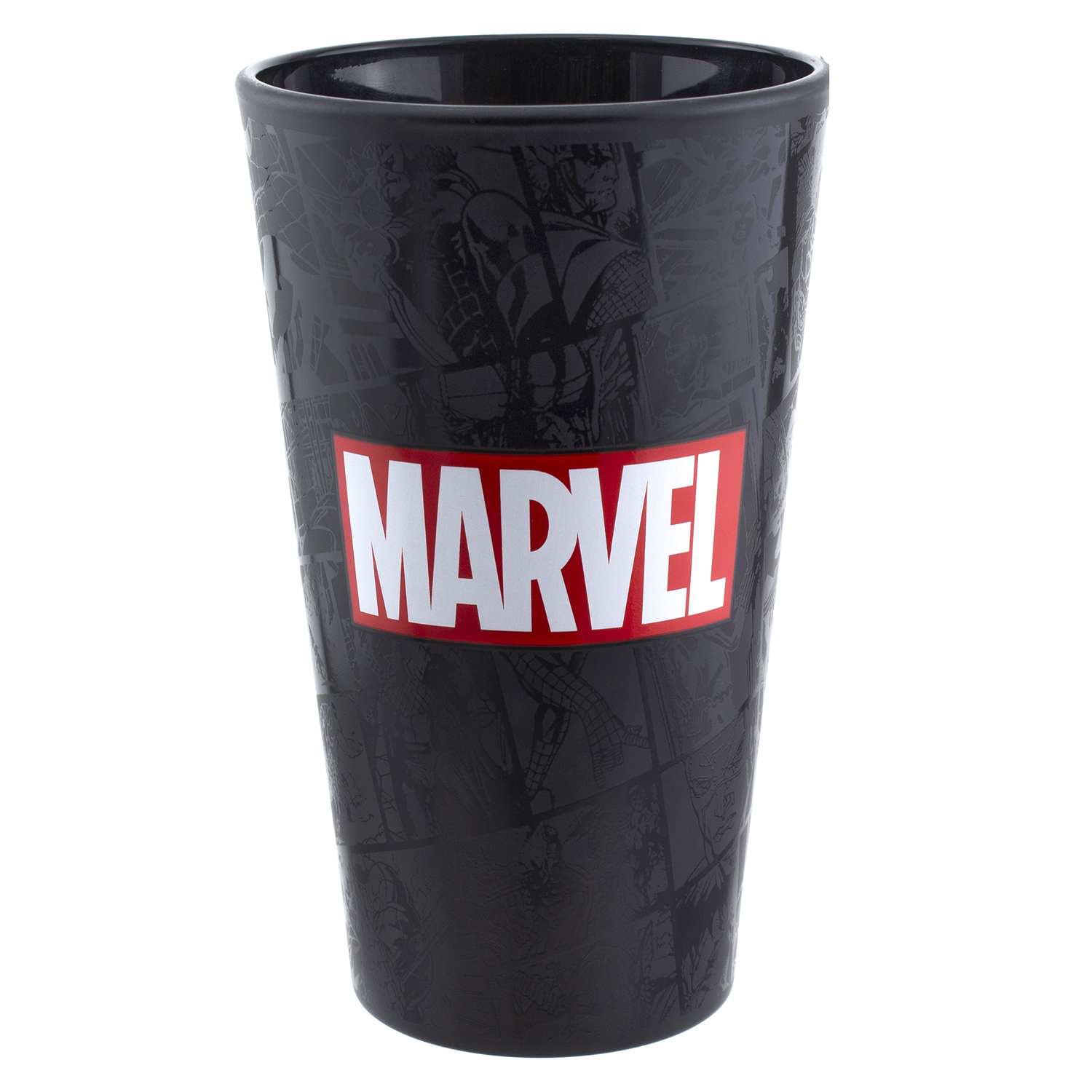 Бокал PALADONE стеклянный Marvel Logo Glass 400 ml PP7981MC - фото 1