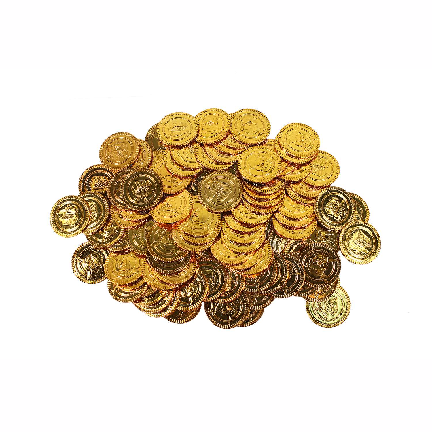 Зол монеты СФЕРА Пират сундук 100 шт 3-0360_2 - фото 1
