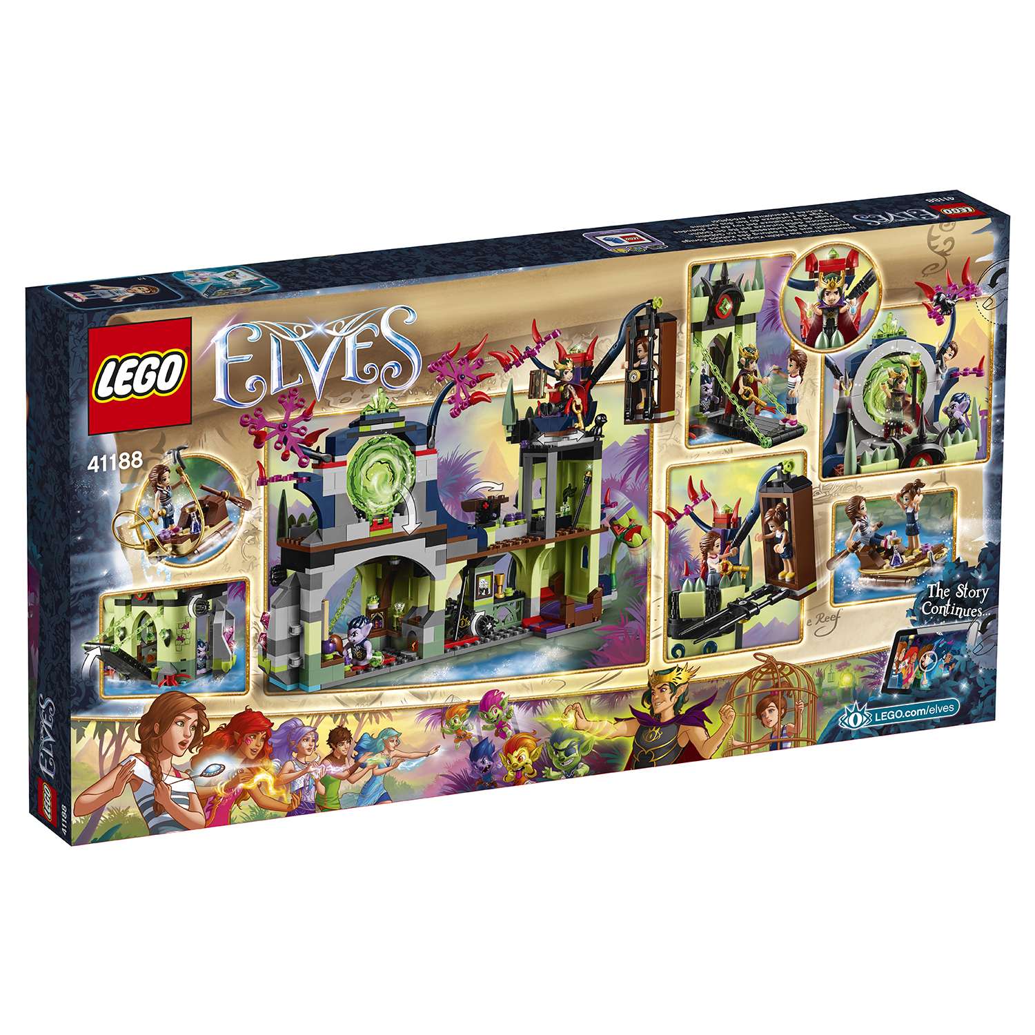 Lego elves sale goblin king castle