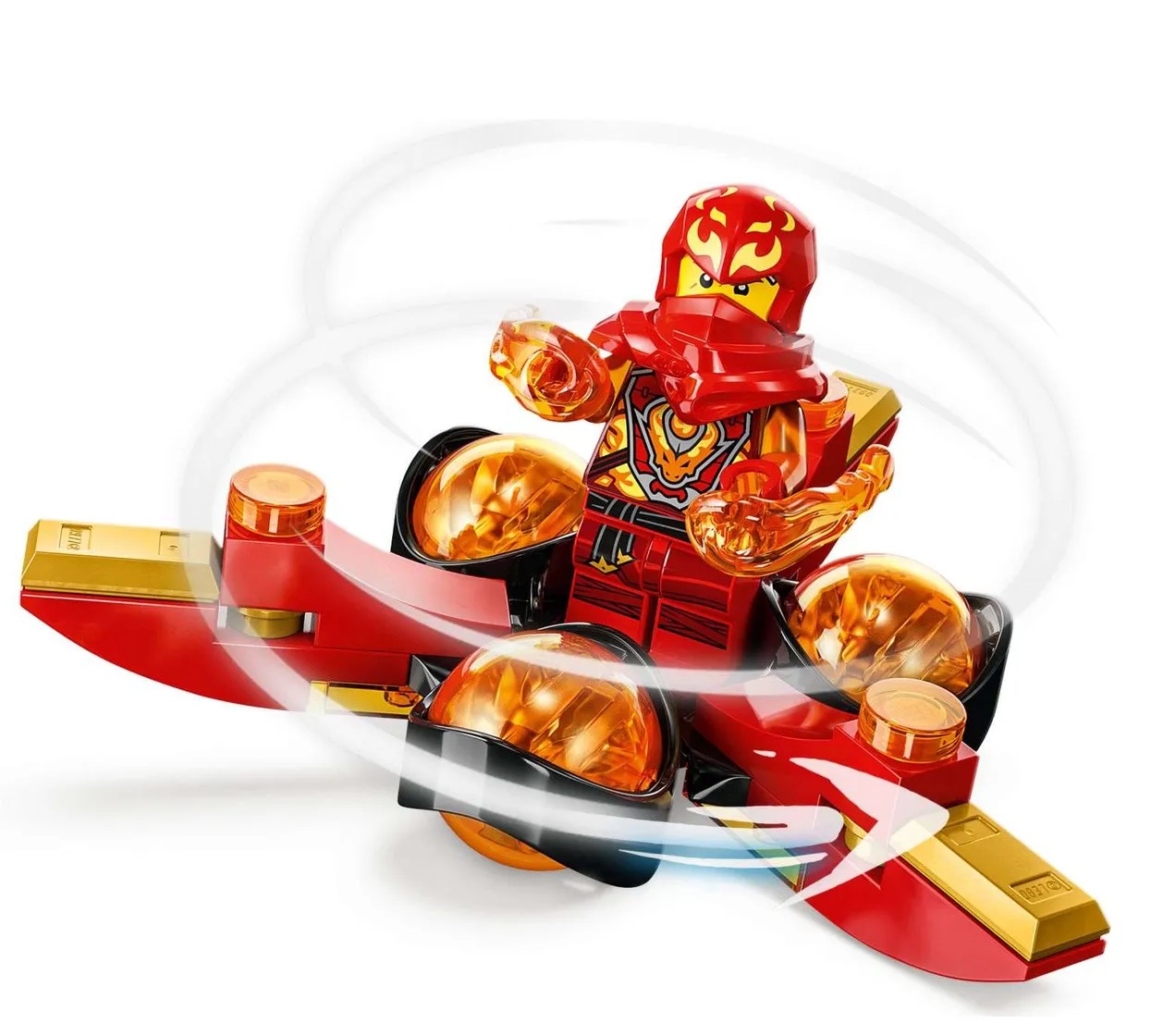 Конструктор LEGO Ninjago Сила дракона Кая: Торнадо Кружитцу 72 детали - фото 6