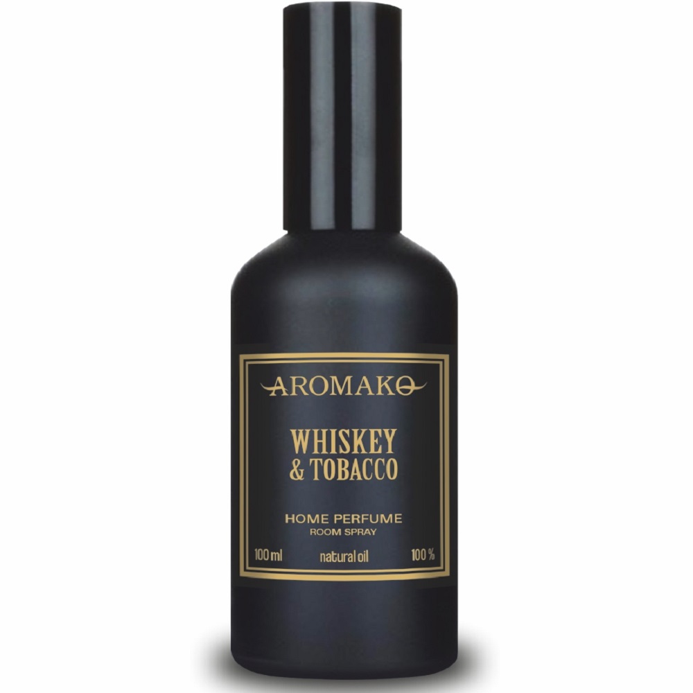 Ароматический спрей для дома AromaKo Whiskey Tobacco 100 мл - фото 1