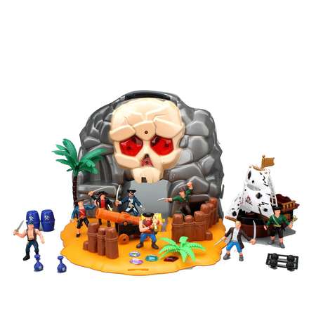 Игровой набор Junfa пиратский Остров черепа