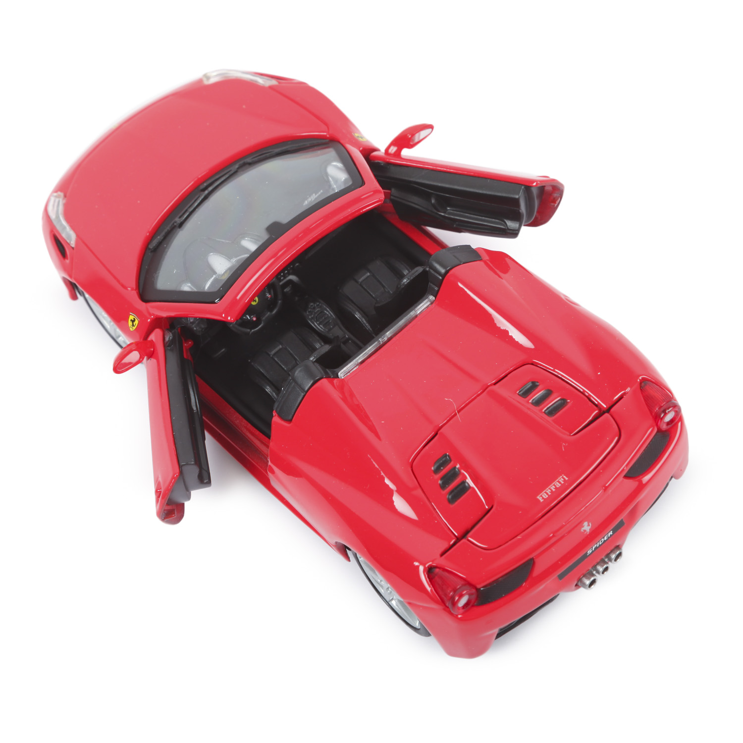 Автомобиль BBurago Ferrari 1:24 красный 18-26017 - фото 6