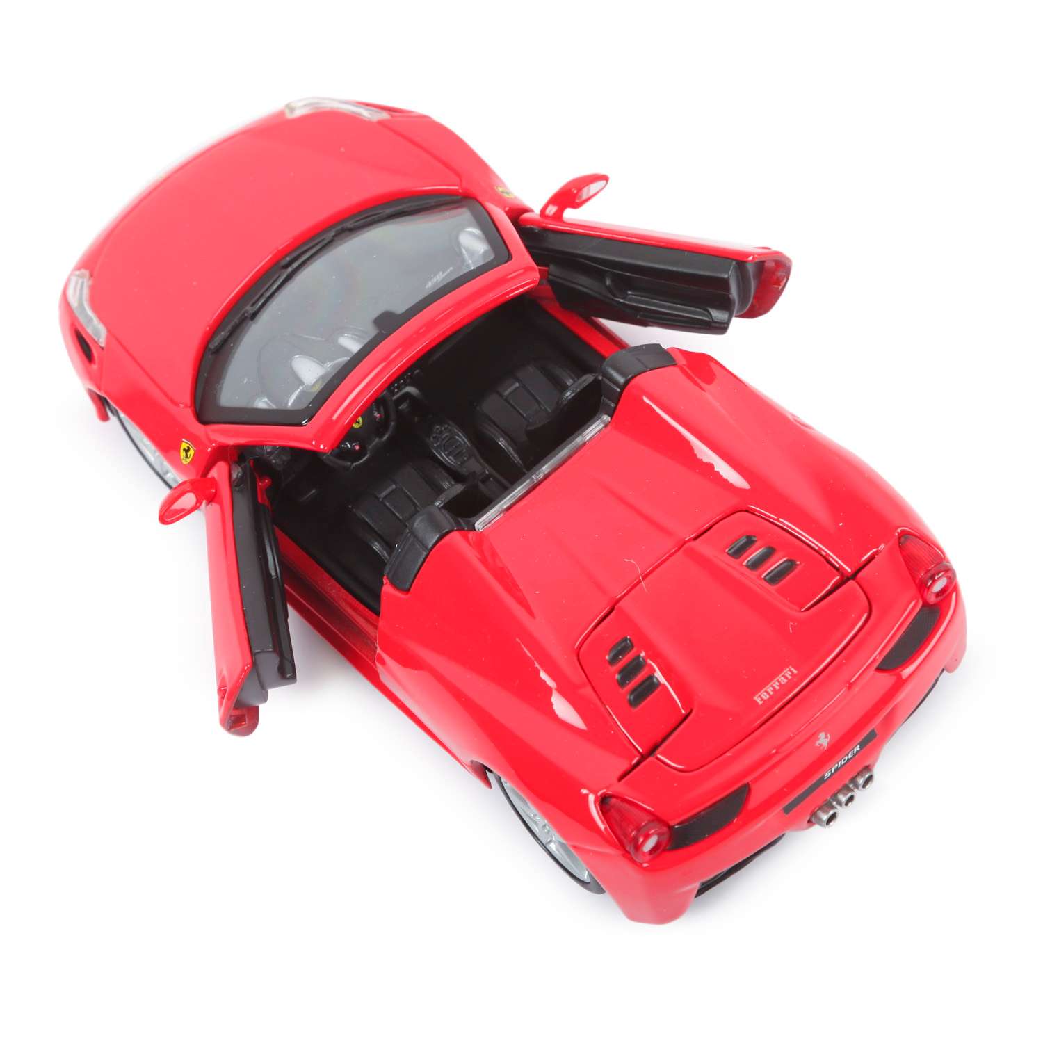 Машина BBurago 1:24 Ferrari 458 Spider Красная 18-26017 18-26017 - фото 6