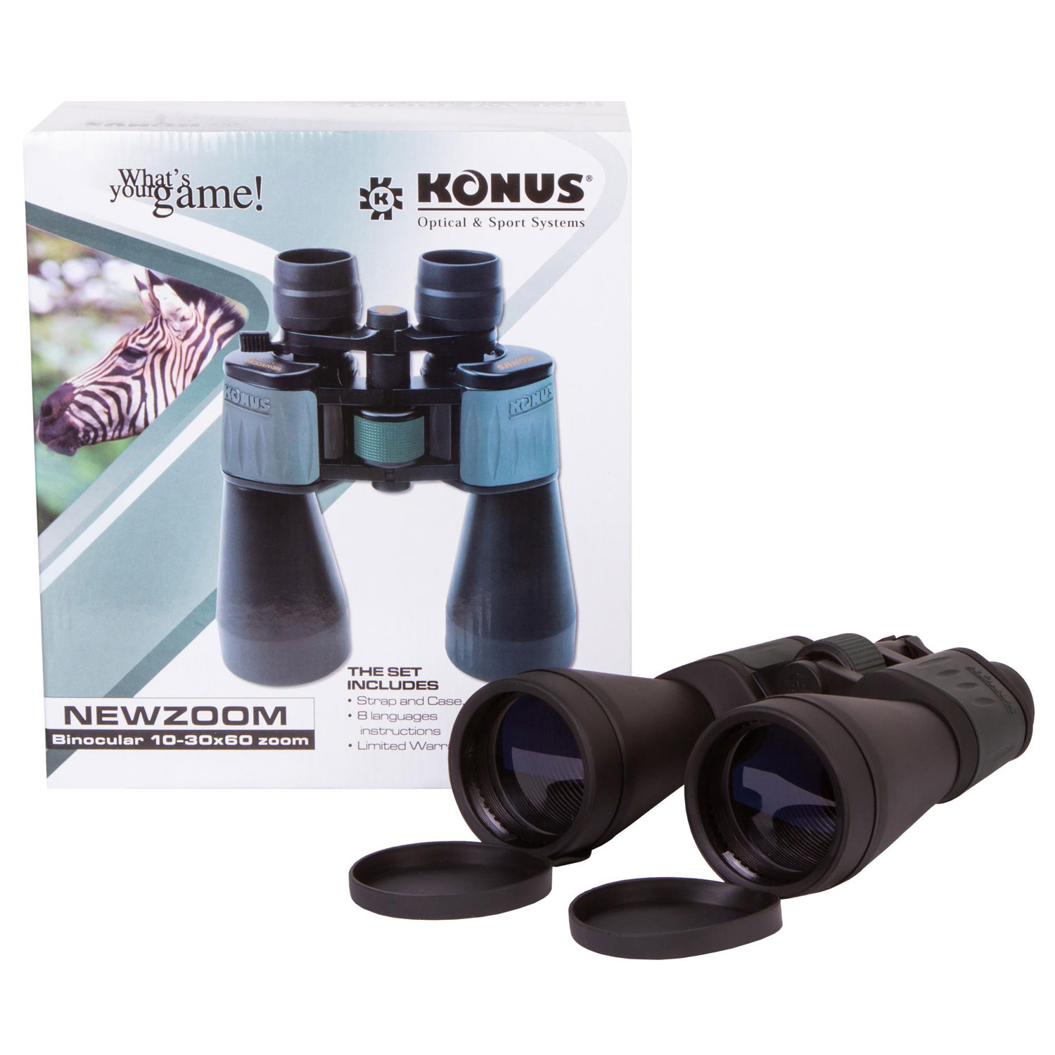 Бинокль Konus NewZoom 10–30x60 - фото 10