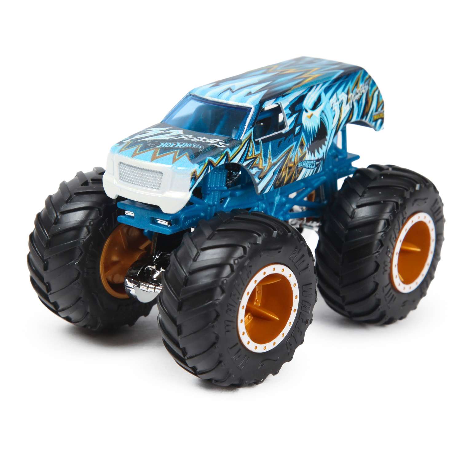 Машина Hot Wheels Monster Truck 32 Degrees HKM15 GRH81 - фото 2