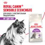 Корм сухой для кошек ROYAL CANIN Sensible 33 2кг с чувствительной пищеварительной системой