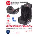 Автокресло BabyCare Upiter Plus карбон серо черный