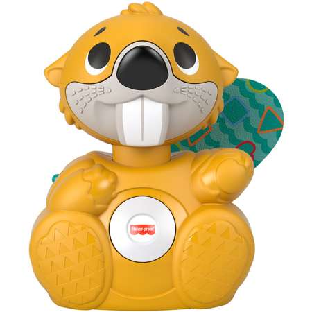 Игрушка Fisher Price Линкималс Веселый Бобер музыкальный для малышей развивающая GXD83