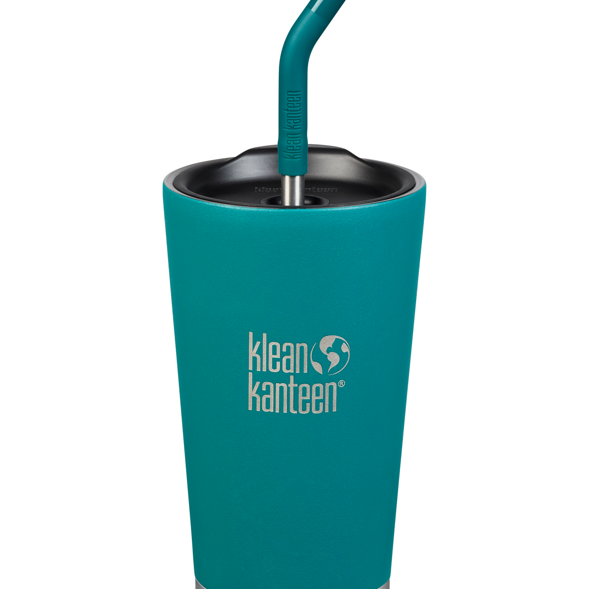 Термостакан Klean Kanteen Tumbler 16oz Emerald Bay с трубочкой 473 мл - фото 1