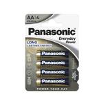 Щелочная батарейка Panasonic AA Everyday Power в блистере 4шт LR6REE/4BR