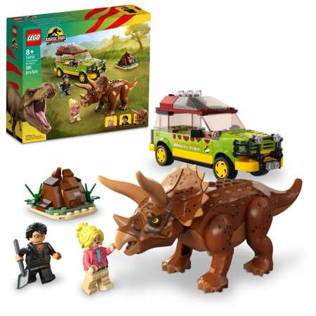 Конструктор LEGO Jurassic World Поиски трицератопса