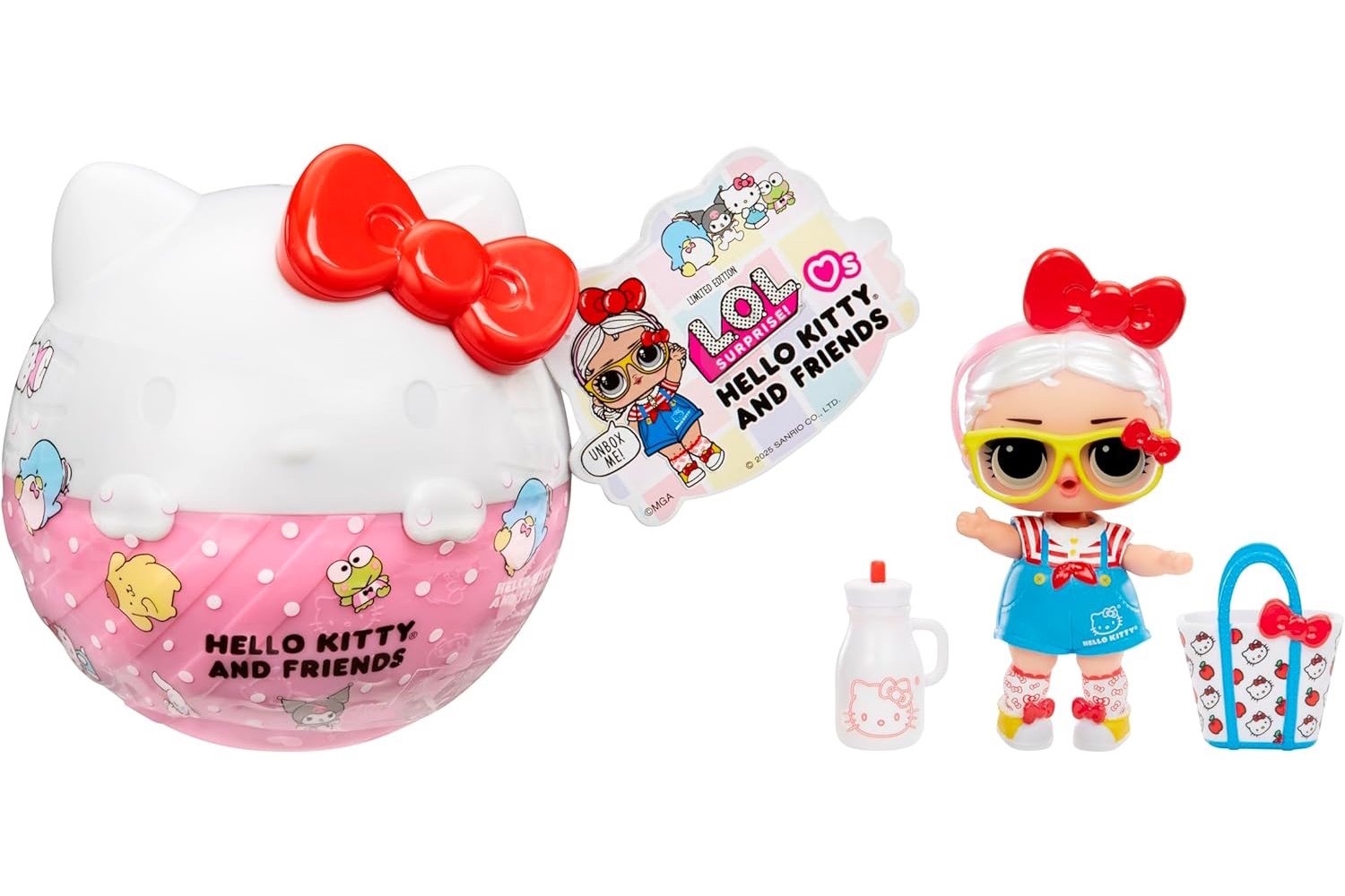 Игрушка L.O.L. Surprise! Loves Hello Kitty and Friends Tots в непрозрачной упаковке Сюрприз 523840 - фото 2