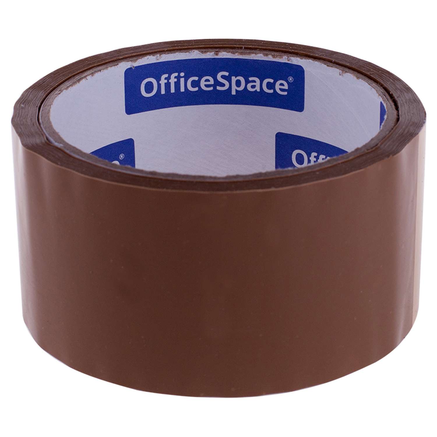 Лента клейкая OfficeSpace упаковочная 48мм*40м 38мкм Темная КЛ_4216 - фото 1