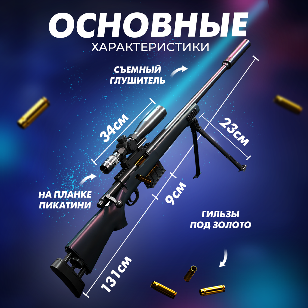 Игрушечный пистолет M20 1:1 Solmax GUN99026 купить по цене 3948 ₽ в  интернет-магазине Детский мир