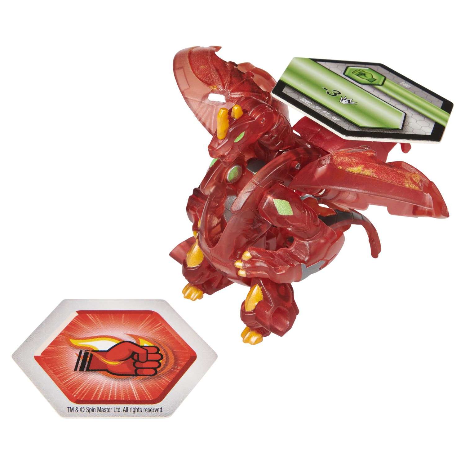 Фигурка-трансформер Bakugan S3 Ультра Ele Chase Dragonoid 6061538/20132857 - фото 3